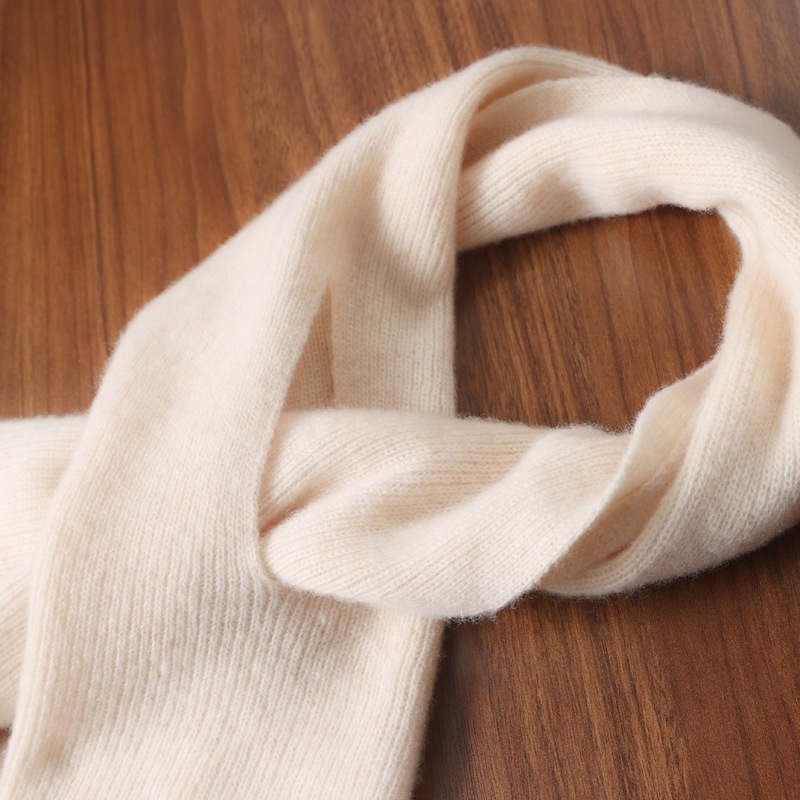 ใหม่ถักผ้าพันคอแบบกลวง 100% ขน - Wool Scarf Men บทวิจารณ์และราคา