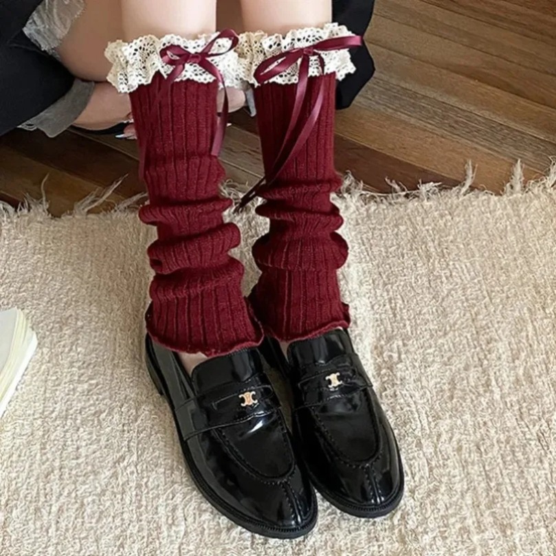 ถุงเท้าข้อเท้าผู้หญิงแบบผูกโบว - Thermal Sock Wool บทวิจารณ์และราคา