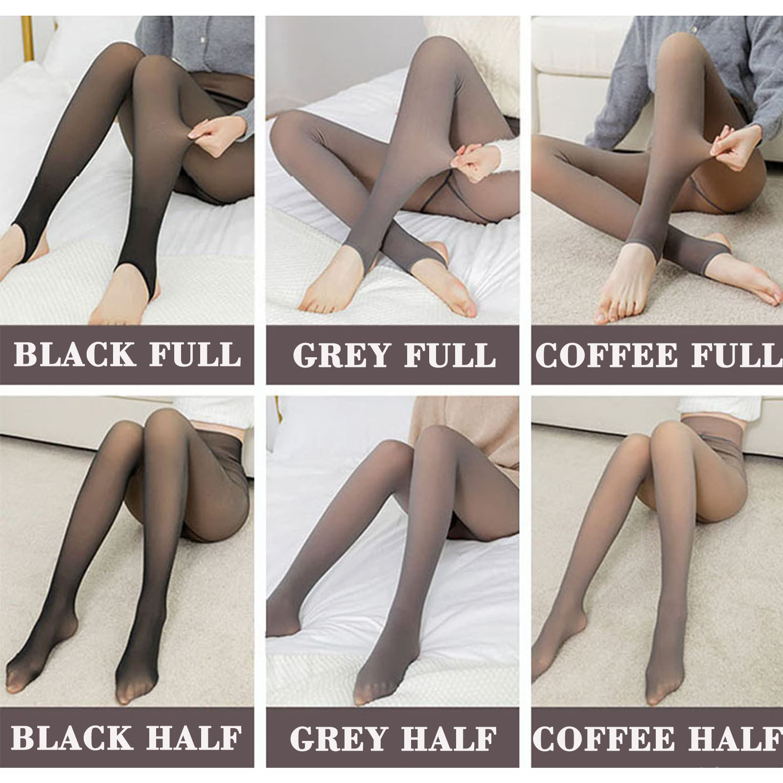 ผู้หญิงฤดูหนาว Pantyhose โปร่ง - Thermal Sock Wool บทวิจารณ์และราคา