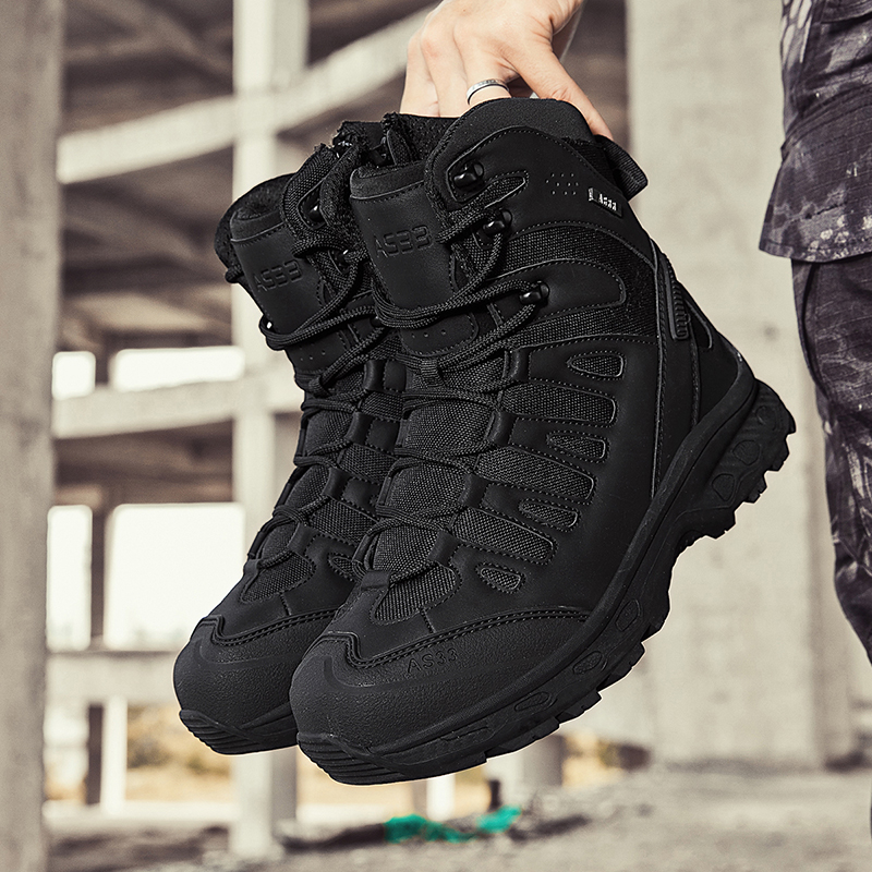 รองเท้าบูทผู้ชายแบบผูกเชือก รอ - Waterproof Winter Boot บทวิจารณ์และราคา